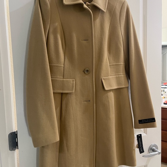 Preston & York Camel Wool Blend Coat - Picture 2 of 3